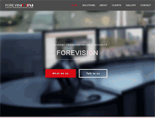Tablet Screenshot of fore-vision.com